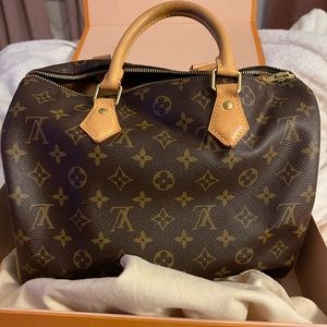 authentic LV speedy 30